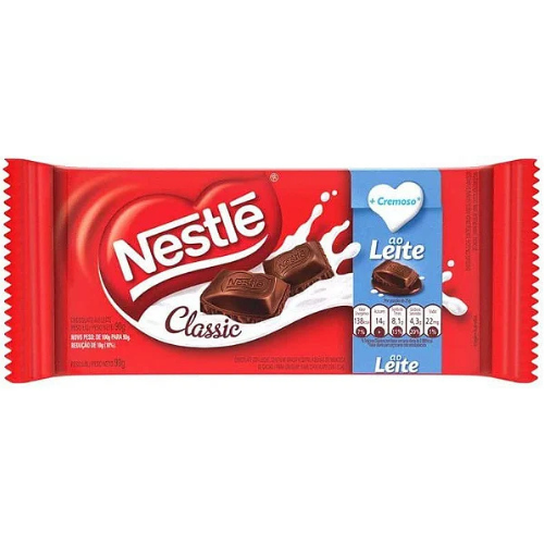 Barra de Chocolate Classic - Nestlé 80g